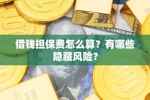 济南借钱担保费怎么算？有哪些隐藏风险？