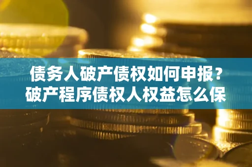济南债务人破产债权如何申报？破产程序债权人权益怎么保障？