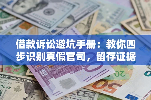 济南借款诉讼避坑手册：教你四步识别真假官司，留存证据不踩雷