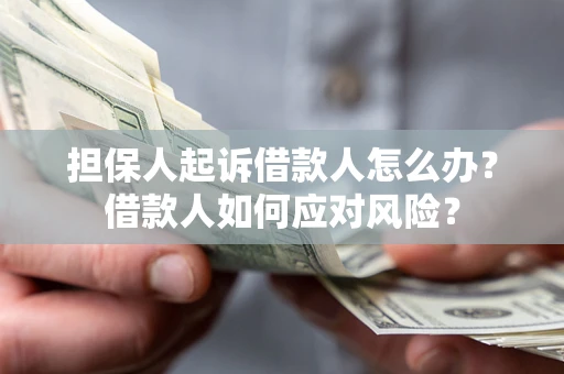 济南担保人起诉借款人怎么办？借款人如何应对风险？