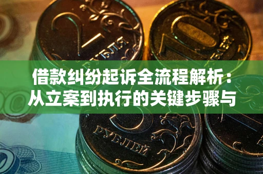 济南借款纠纷起诉全流程解析：从立案到执行的关键步骤与防败诉指南